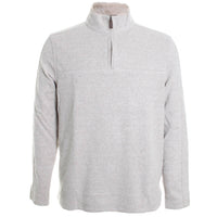 Nicoby - Men's Shearling Trim Zip Sweater