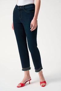 Joseph Ribkoff - Sequin Bottom Jean