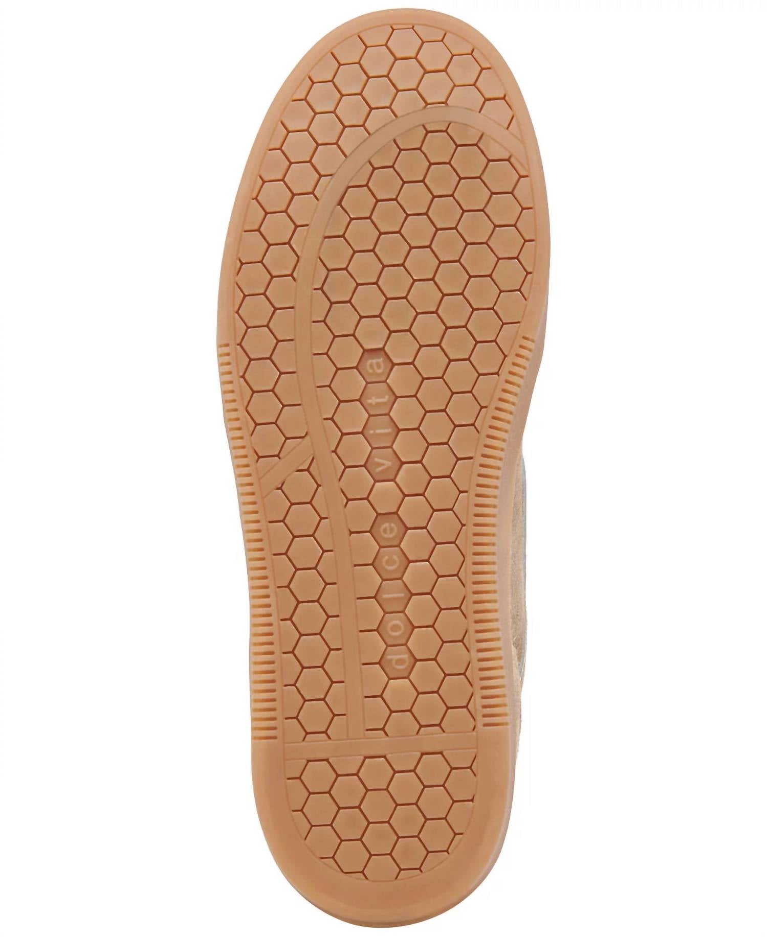Dolce Vita Women's Notice Court Sneaker in taupe - women's sneaker - alternate view