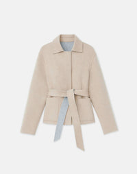 Lafayette 148 - Wool Cashmere Double Face Reversible Jacket