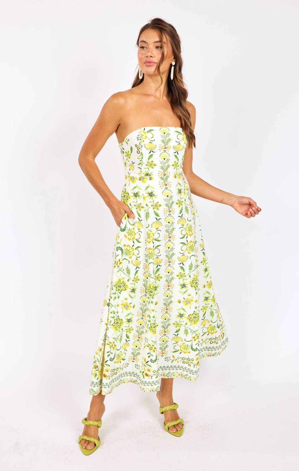 Sadie & Sage - Dandelion Dreams Tube Maxi Dress