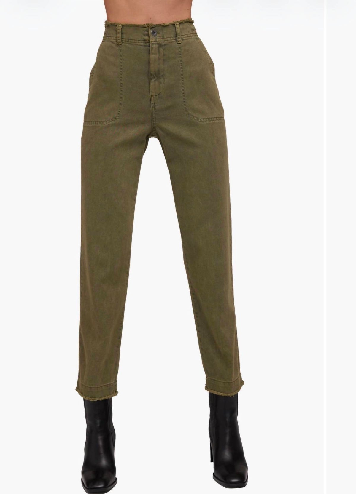 Bella Dahl - WOMEN'S DAKOTA FRAYED ANKLE TROUSER
