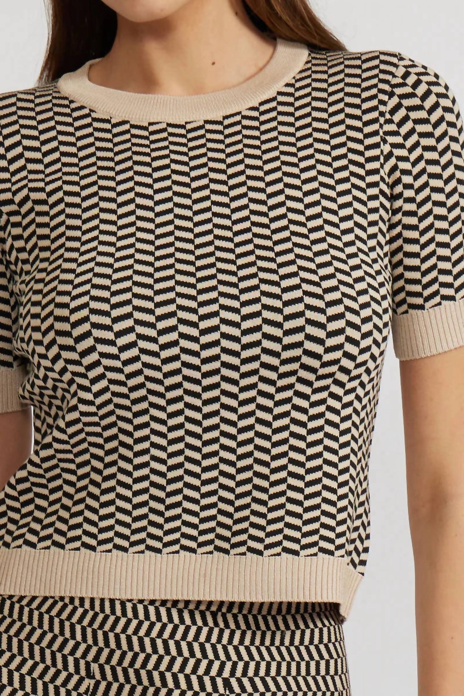Lucy Paris - Warren Knit Top