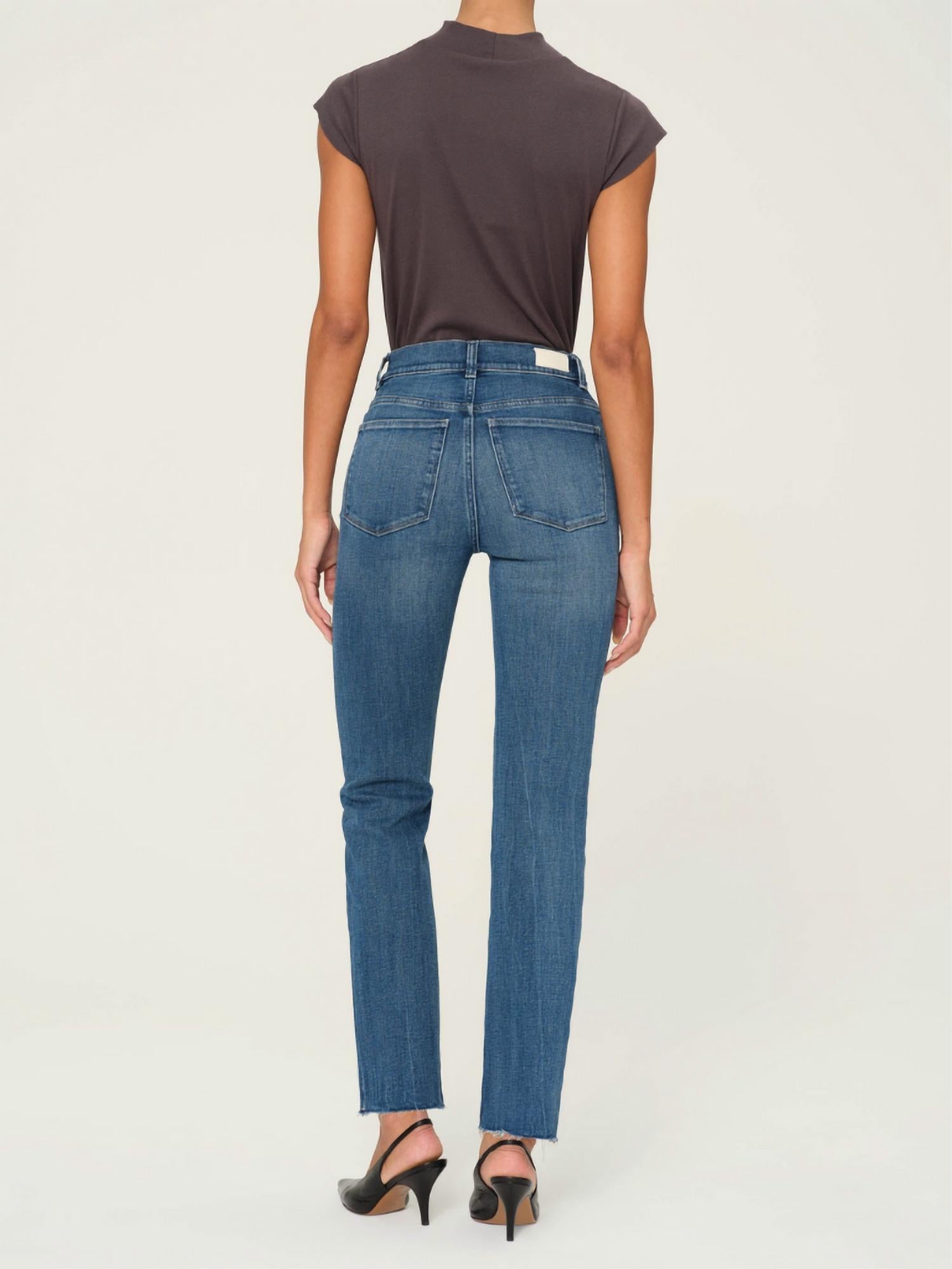 Dl1961 - Women'S - Halle Straight High Rise Instascuplt Jeans