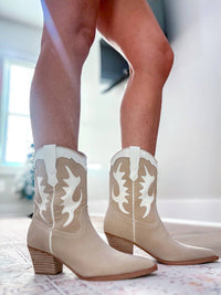 Miim - Women's Jackie Block Heel Western Bootie
