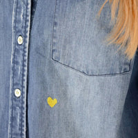 Kerri Rosenthal - Mia Shirt Core True Denim Jacket