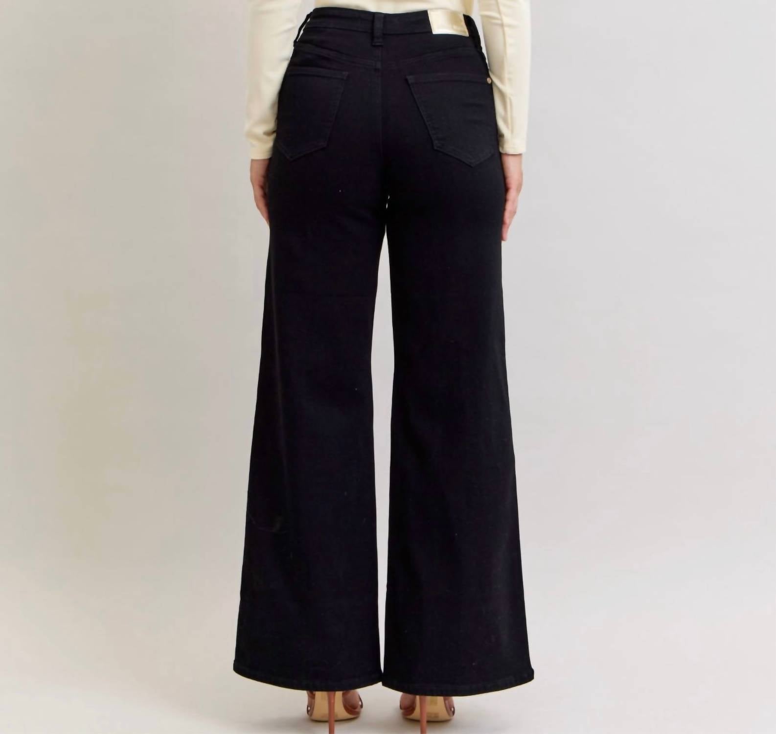 Judy Blue - High Waist Retro Wide Jeans