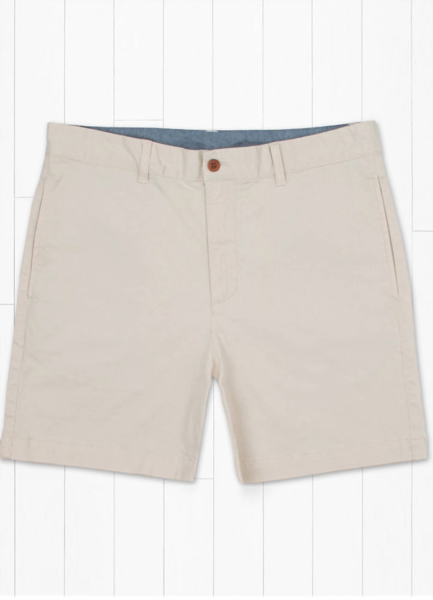 Southern Marsh Men's Regatta Stretch Shorts in audobon tan - men's shorts