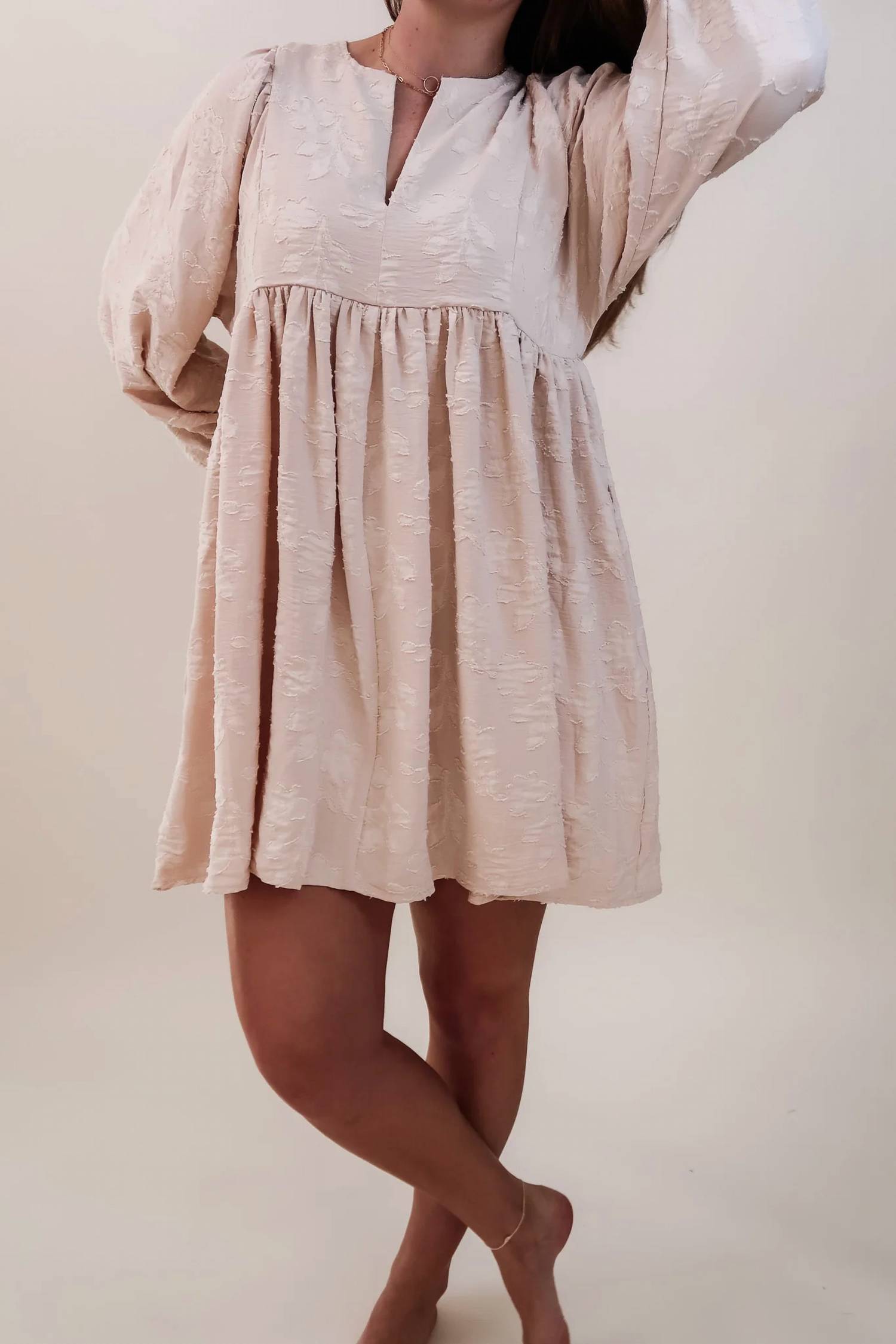 Grade & Gather - Jacquard Mini Dress