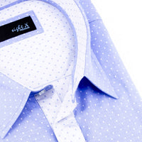 Eight X - Men's Jacquard Hidden Button Shirt