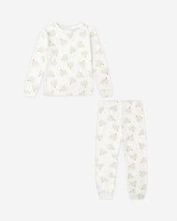 Rylee + Cru - Boy's Organic Long Sleeve Pajama Set