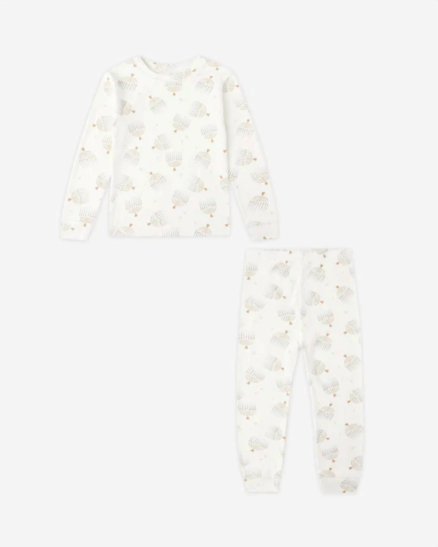 Rylee + Cru - Boy's Organic Long Sleeve Pajama Set