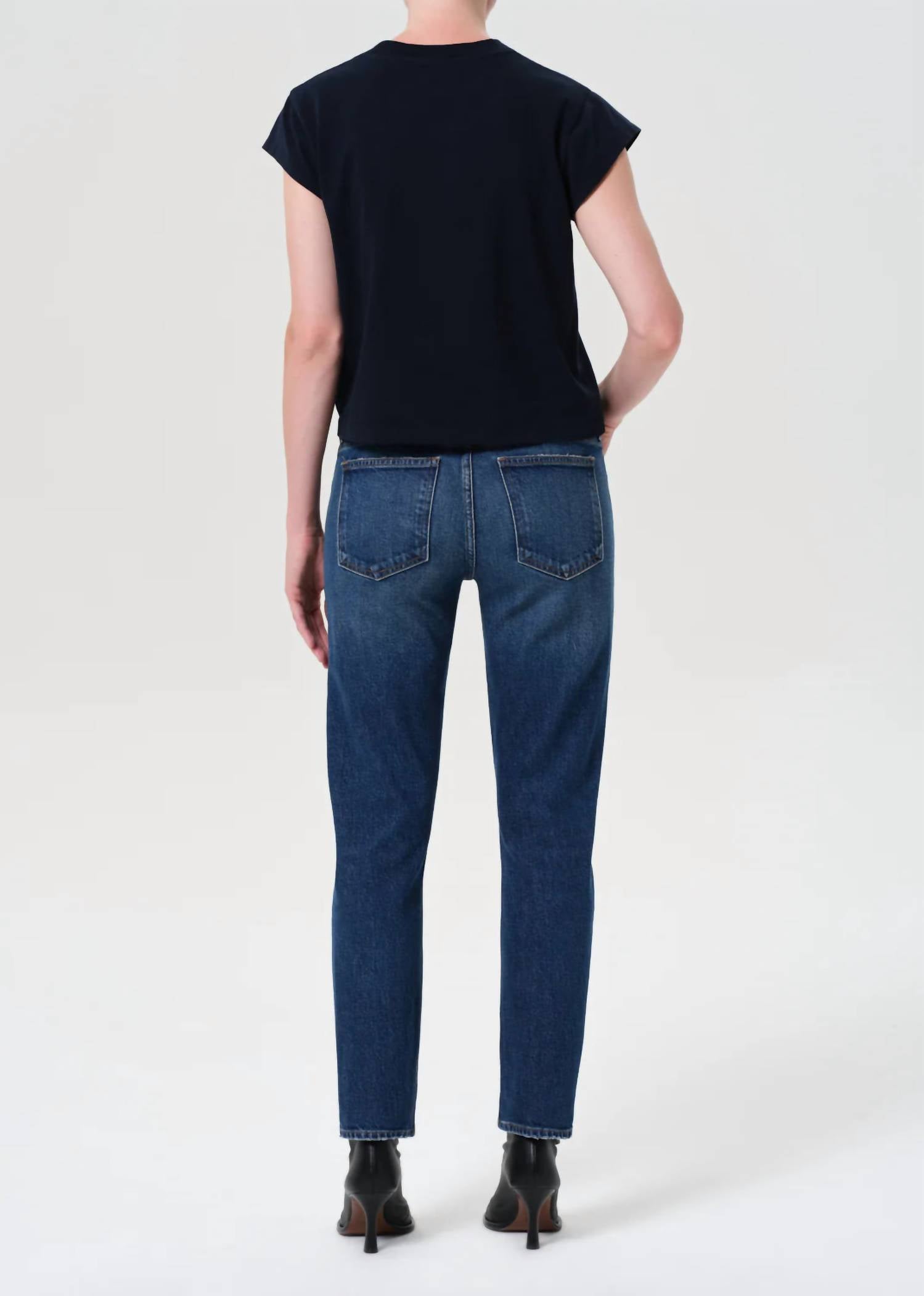 AGOLDE Cocktail Ankle Jean in outline 1 - women's jeans - detail view