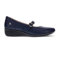 revere Women's Sicily Mary Jane Shoes in blue french - women's flats - alternate view