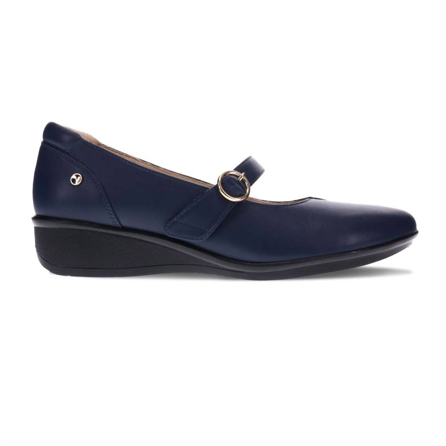 revere Women's Sicily Mary Jane Shoes in blue french - women's flats - alternate view