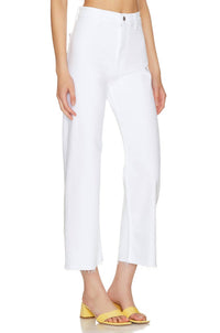 PISTOLA Penny High Rise Wide Jean in blizzard - women's jeans - detail view