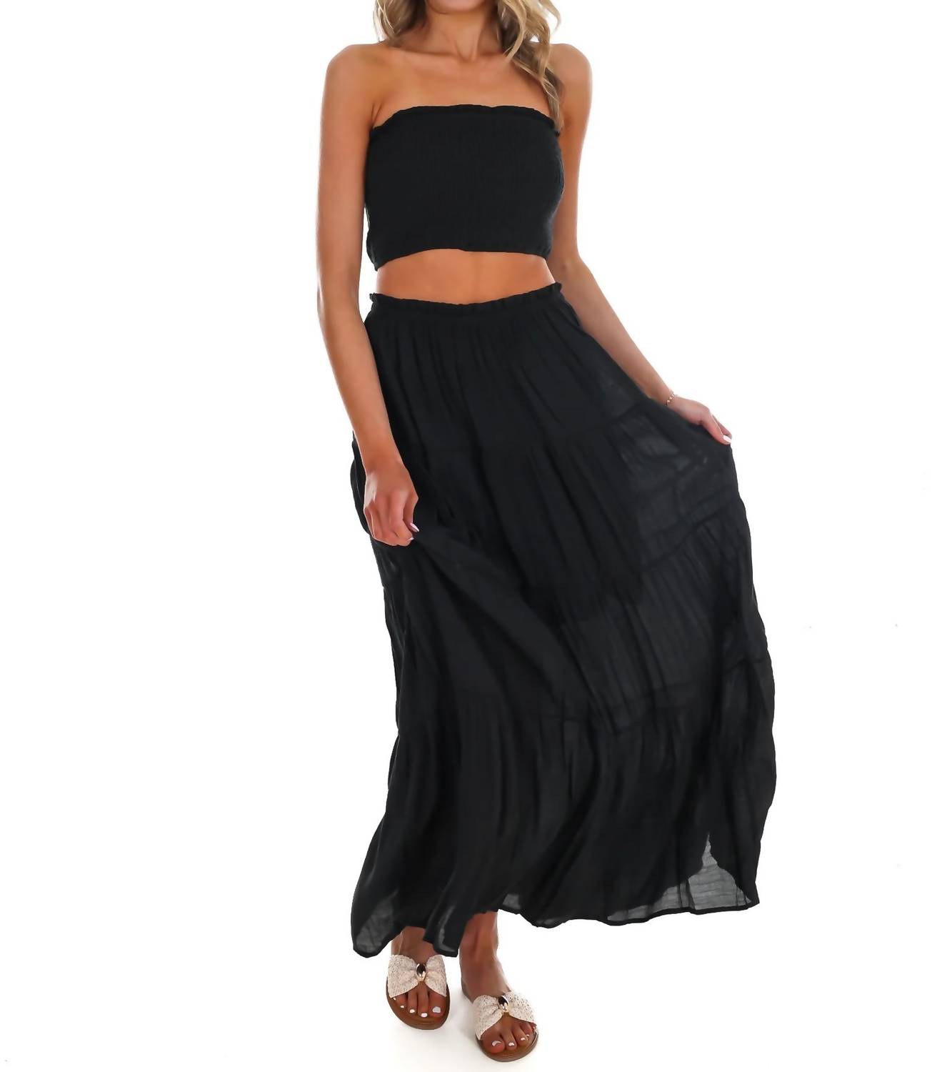 Hyfve - Women's Better People Two Piece Maxi Skirt Set