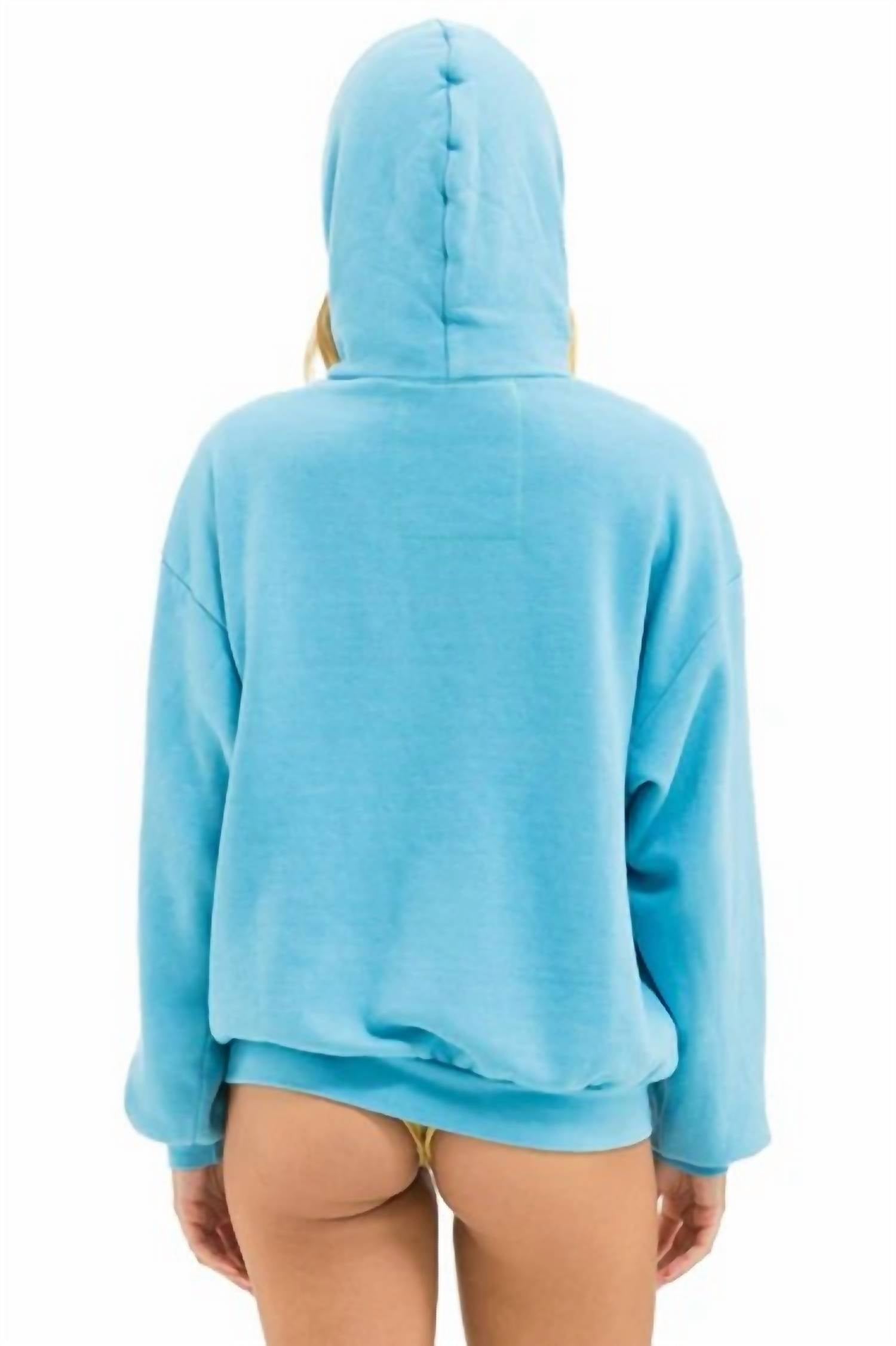 Aviator Nation - Wave Stripe 4 Relaxed Pullover Hoodie