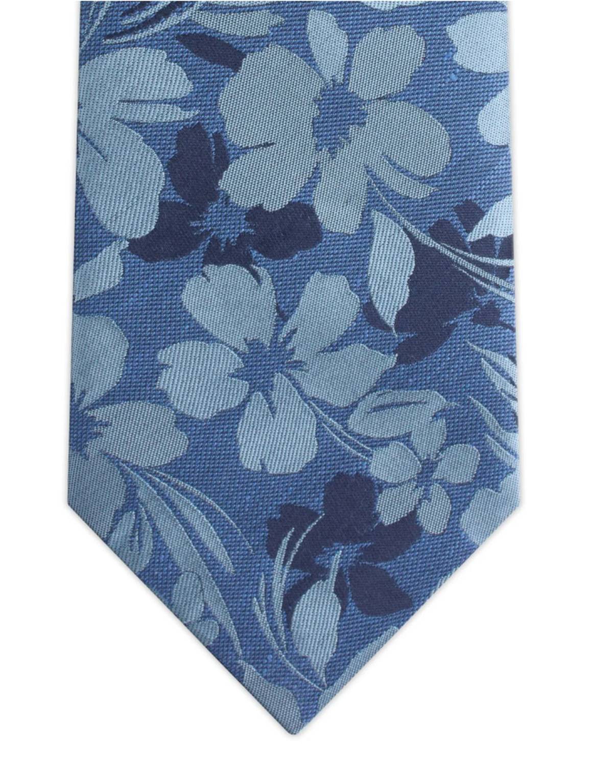 Isaia - Men's Silk And Linen 7 Fold Tie