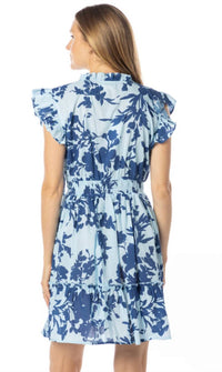 Bindu - Anais V-neck Mini Dress
