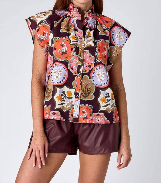 Crosby By Mollie Burch - Billie Ruffle Collar Blouse