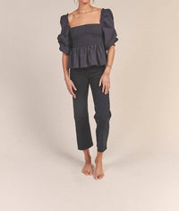 Trovata - Alize Puff Shoulder Blouse