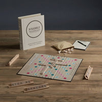 Ws Game Company - Scrabble Spanish Vintage Bookshelf Edition Game