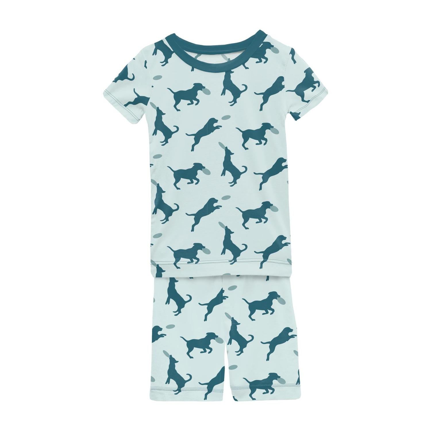 Kickee - Kid's Short Sleeve Pajama Set With Shorts