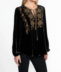 Johnny Was - Nyomi Curved Hem Prairie Blouse