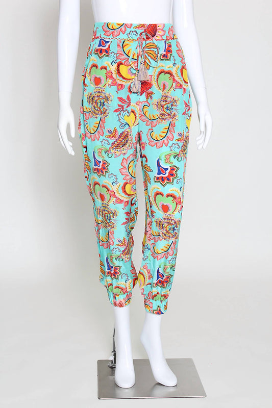 Taj By Sabrina Crippa - Women's Magnolia Paisley Floral Pants