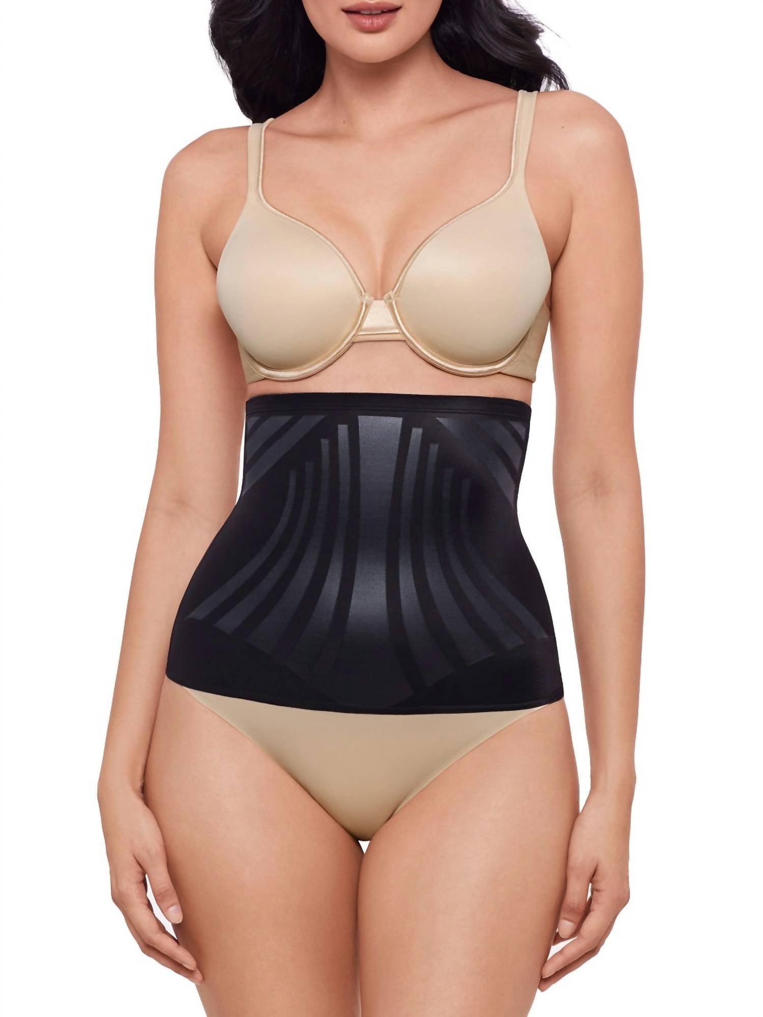 Miraclesuit Modern Miracle Step-in Waist Cincher in waist cincher in black - women's intimate