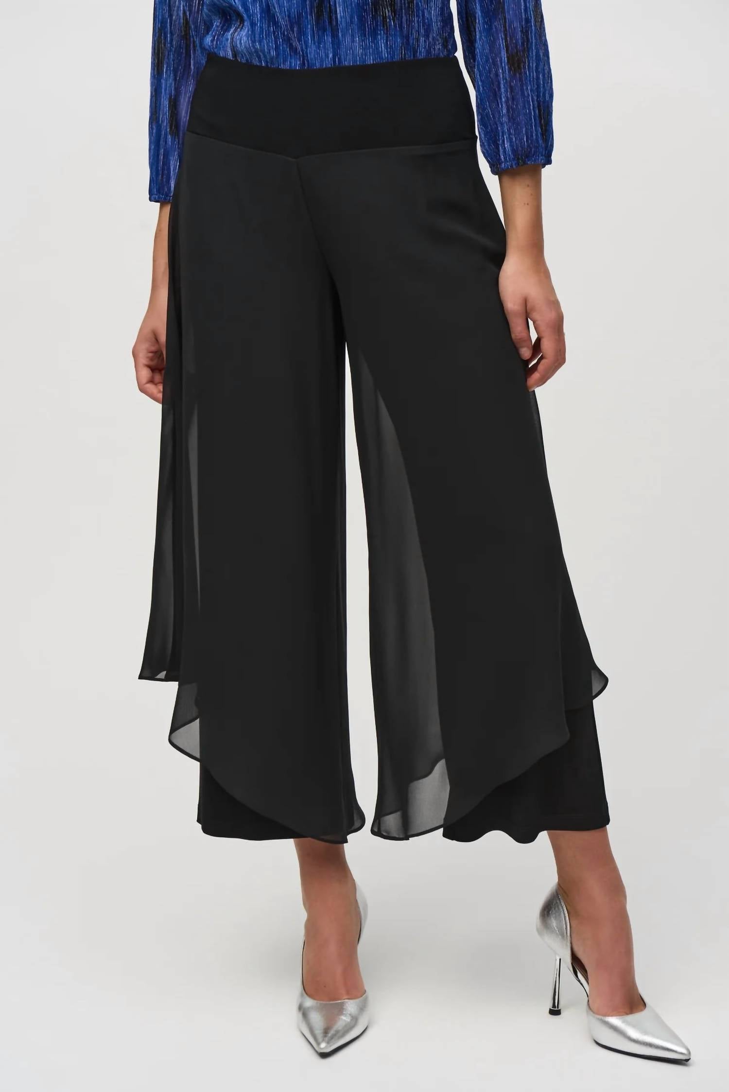 Joseph Ribkoff - Chiffon Layer Pant