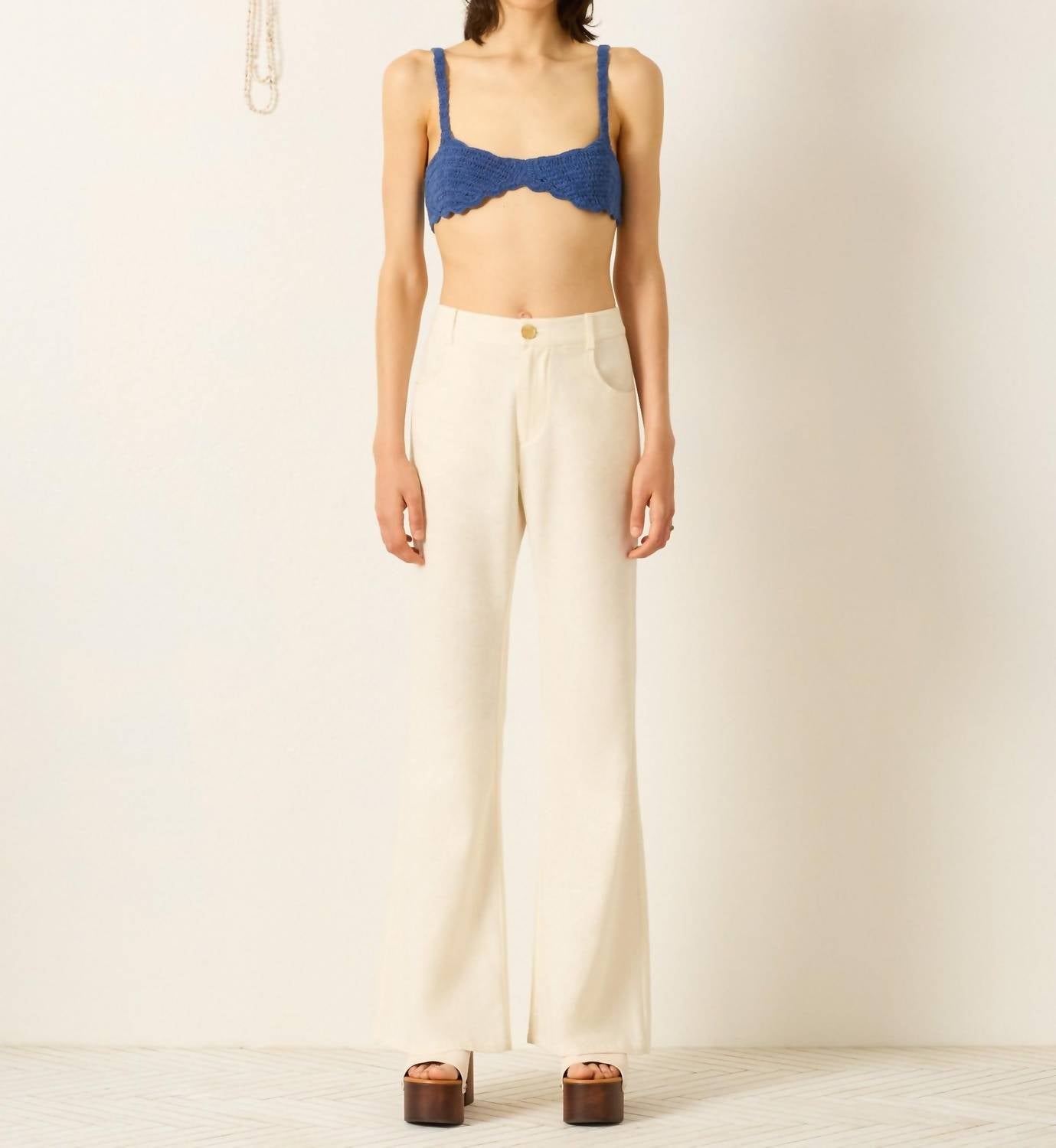 Alix Of Bohemia - Women's Bunny Alabaster Silk Pants