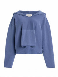 Les Tien - Women's Rachel Raw Crop Hoodie