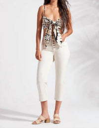 Xix Palms - Reversible Tie Top