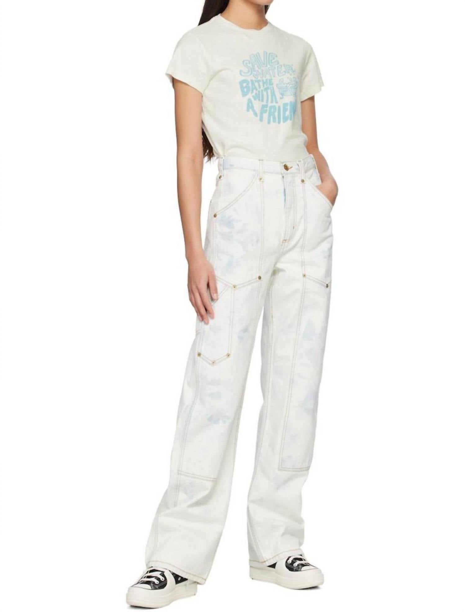 Re/Done - Super High Work Wear Jeans