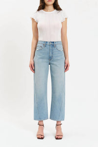 DAZE Westward Barrel Leg Jeans in pulse - women's jeans