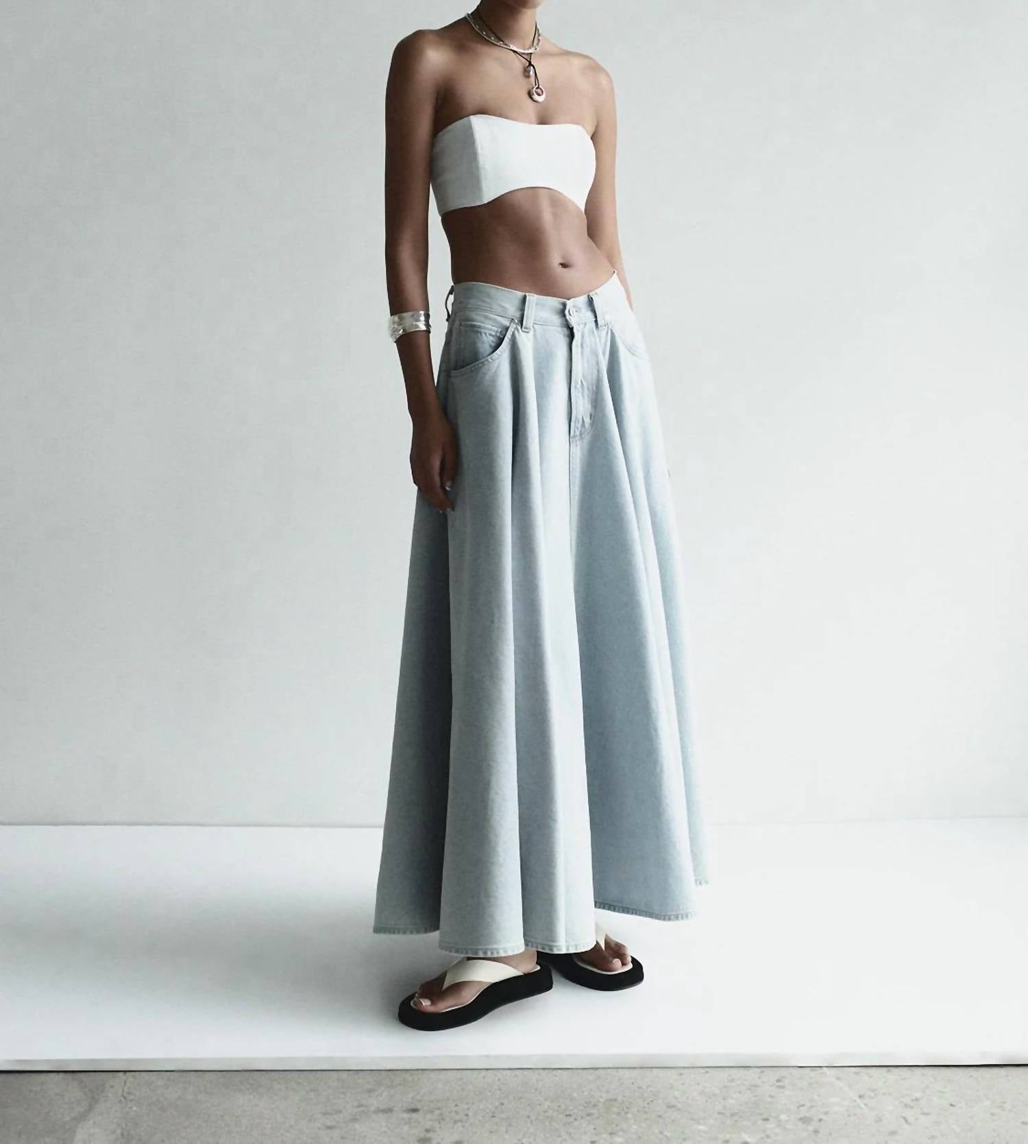 Agolde - Otto Maxi Skirt