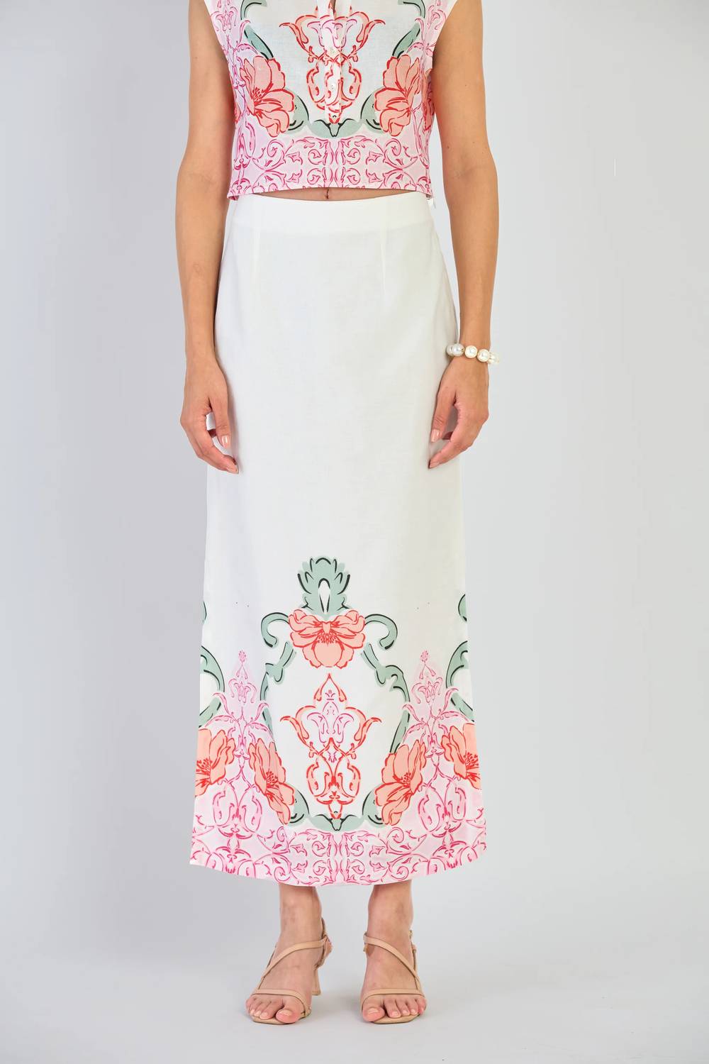 Beyond By Vera - Aspen Midi Skirt