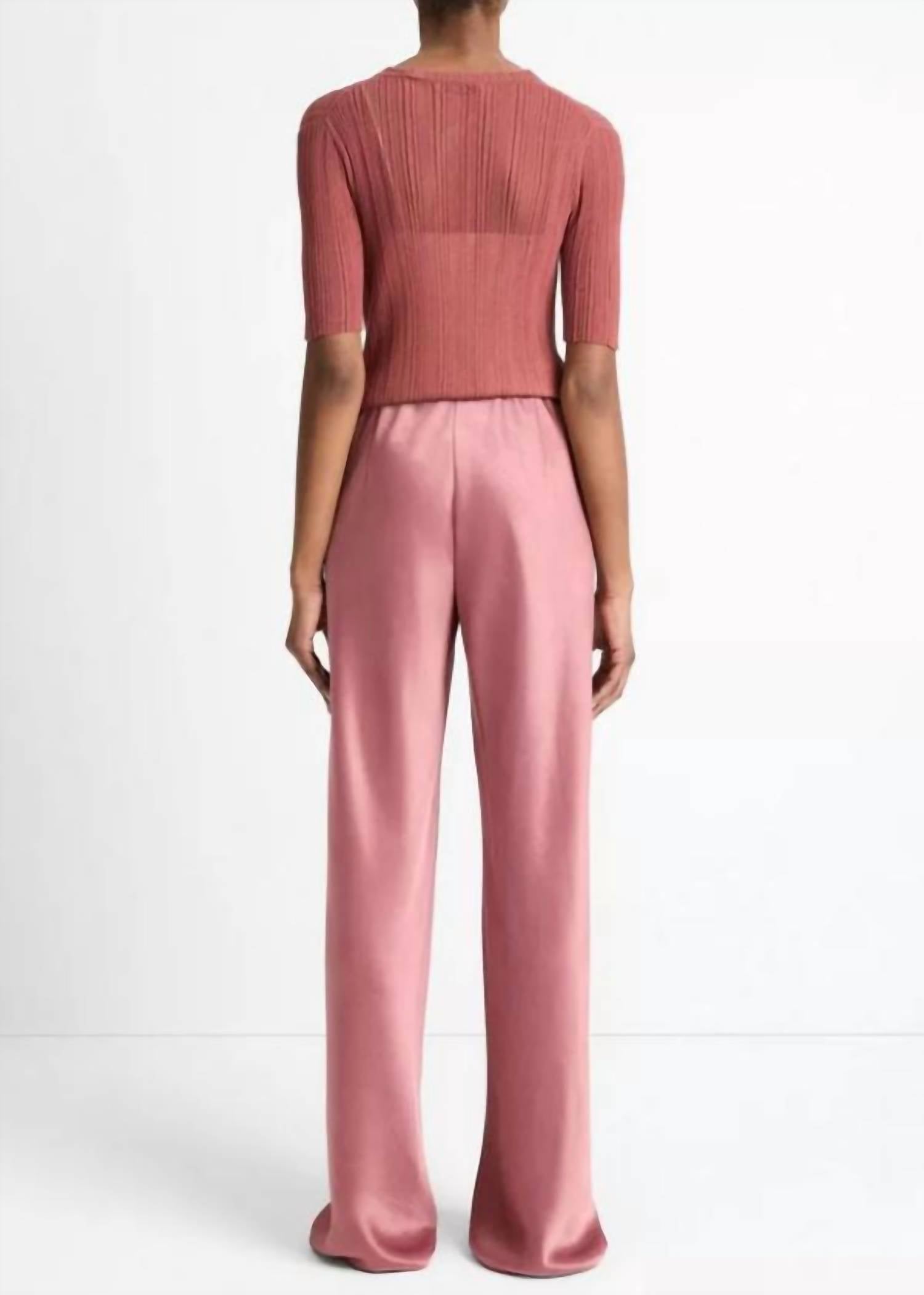 Vince - Fluid Satin Bias Pant