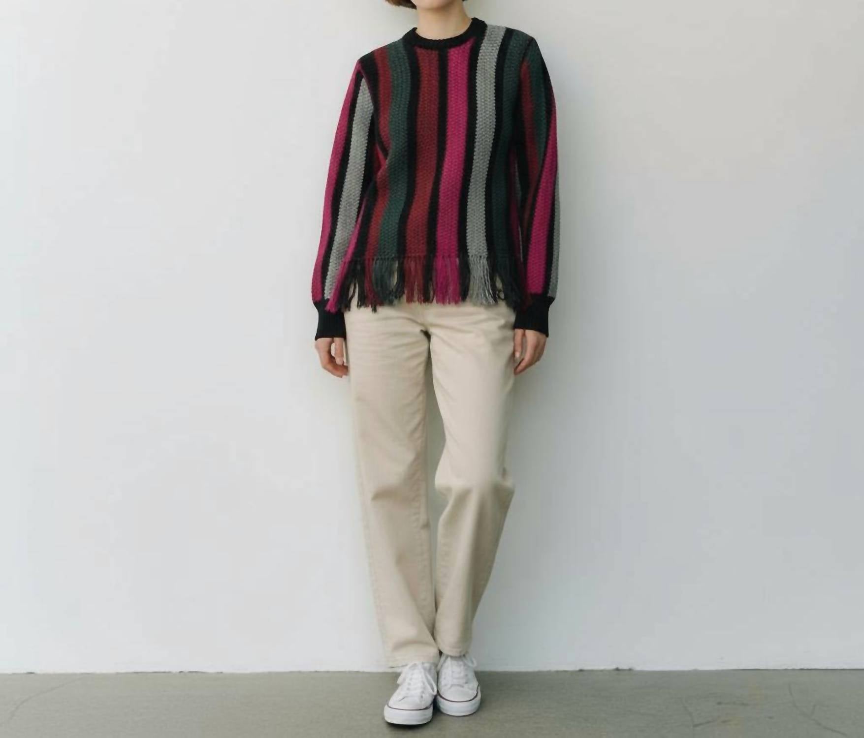 Kathie K - Textured Knit Sweater