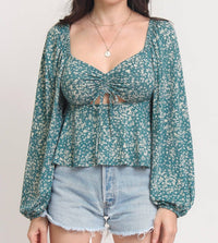 By Together - Willow Balloon Sleeves Top