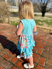 Melina & Me - Girl's Rainbow Garden Outfit Set
