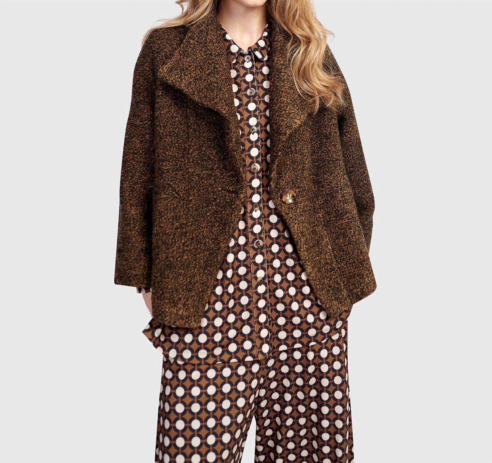 ALEMBIKA Urban Strata Jacket in honey - women's jacket - view 6