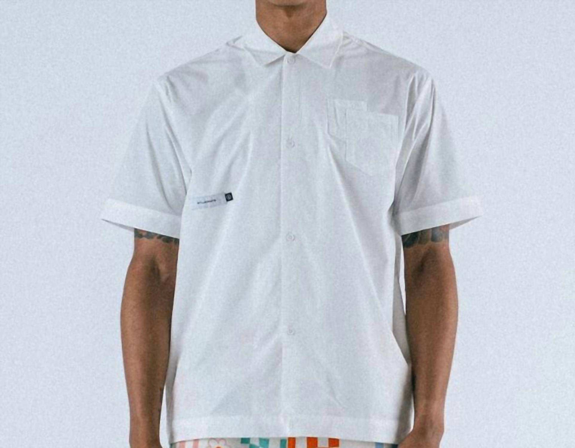 Students Golf - Oxford Short Sleeve Poplin Button-up Shirt