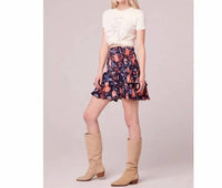 B.O.G. Collective - Floral Fanatic Mini Skirt