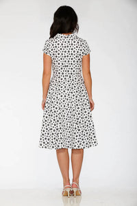 Orchid Bloom - Cat Paw Swing Dress
