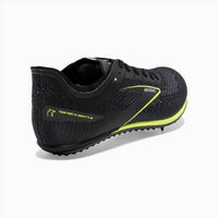 BROOKS Unisex Elmn8 V6 Racing Shoes in black nightlife - women's shoe - alternate view