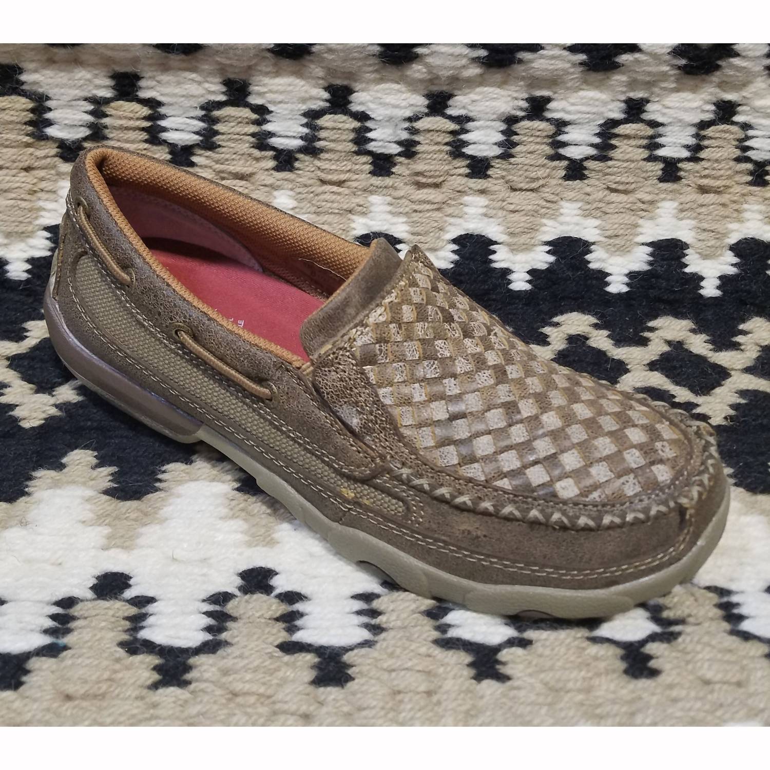 Limited Edition Basket Weave Driving Moc Shoe