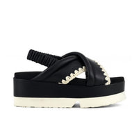 Mou - Women's Japanese Criss-cross Platform Sandals
